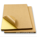 private label packaging box adhesive paper